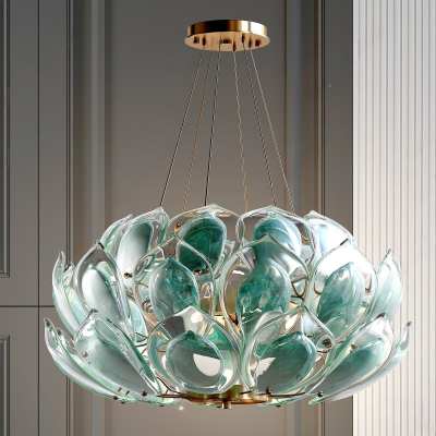 现代吊灯3D模型下载